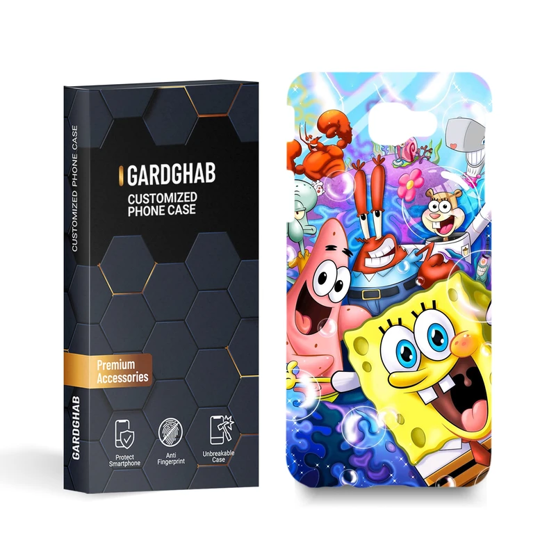   کاور گارد قاب مدل باب اسفنجی مناسب برای گوشی موبایل سامسونگ Galaxy j5 prime 