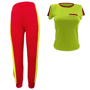 ست تی شرت و شلوار ورزشی زنانه مدل MOM354