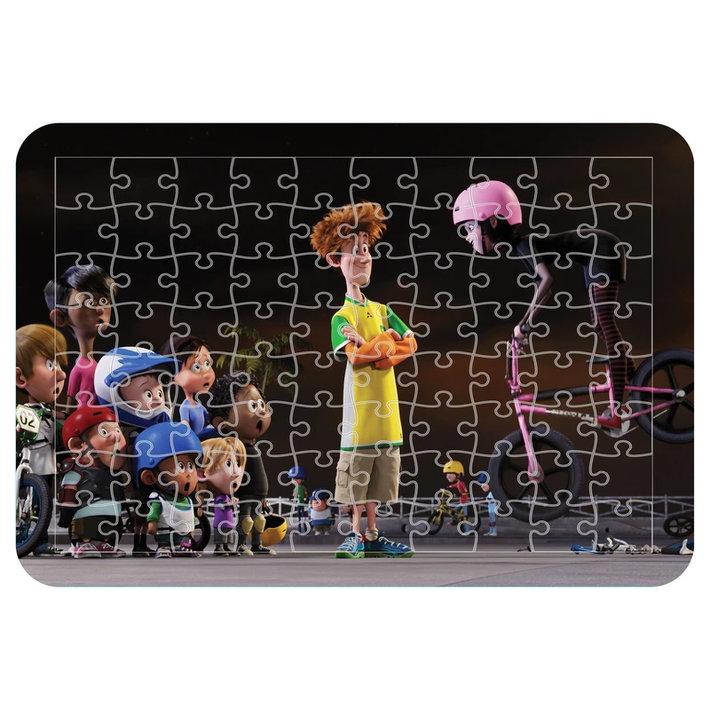 پازل 54 تکه اطلس آبی طرح هتل ترانسیلوانیا مدل P1367