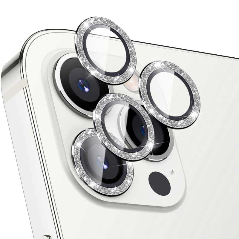 محافظ لنز دوربین مدل رینگی اکلیلی مناسب برای گوشی موبایل اپل Iphone 13 mini 