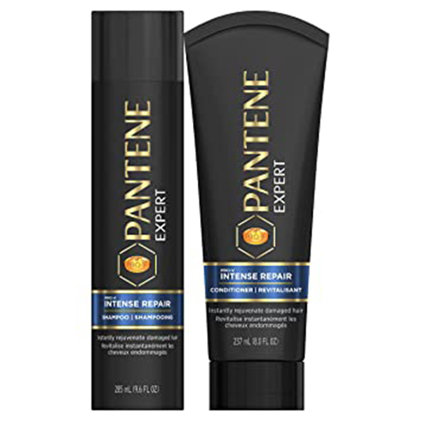 شامپو مو پنتن مدل  Intense Repair حجم 285 میلی لیتر به همراه نرم کننده مدل Intense Repair حجم 237 میلی لیتر