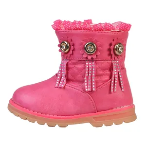 بوت دخترانه مدل سه گل 