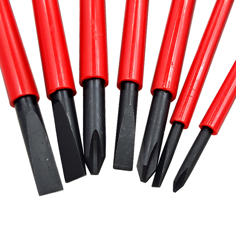 پیچ گوشتی مدل عایق 1000V بسته 7 عددی