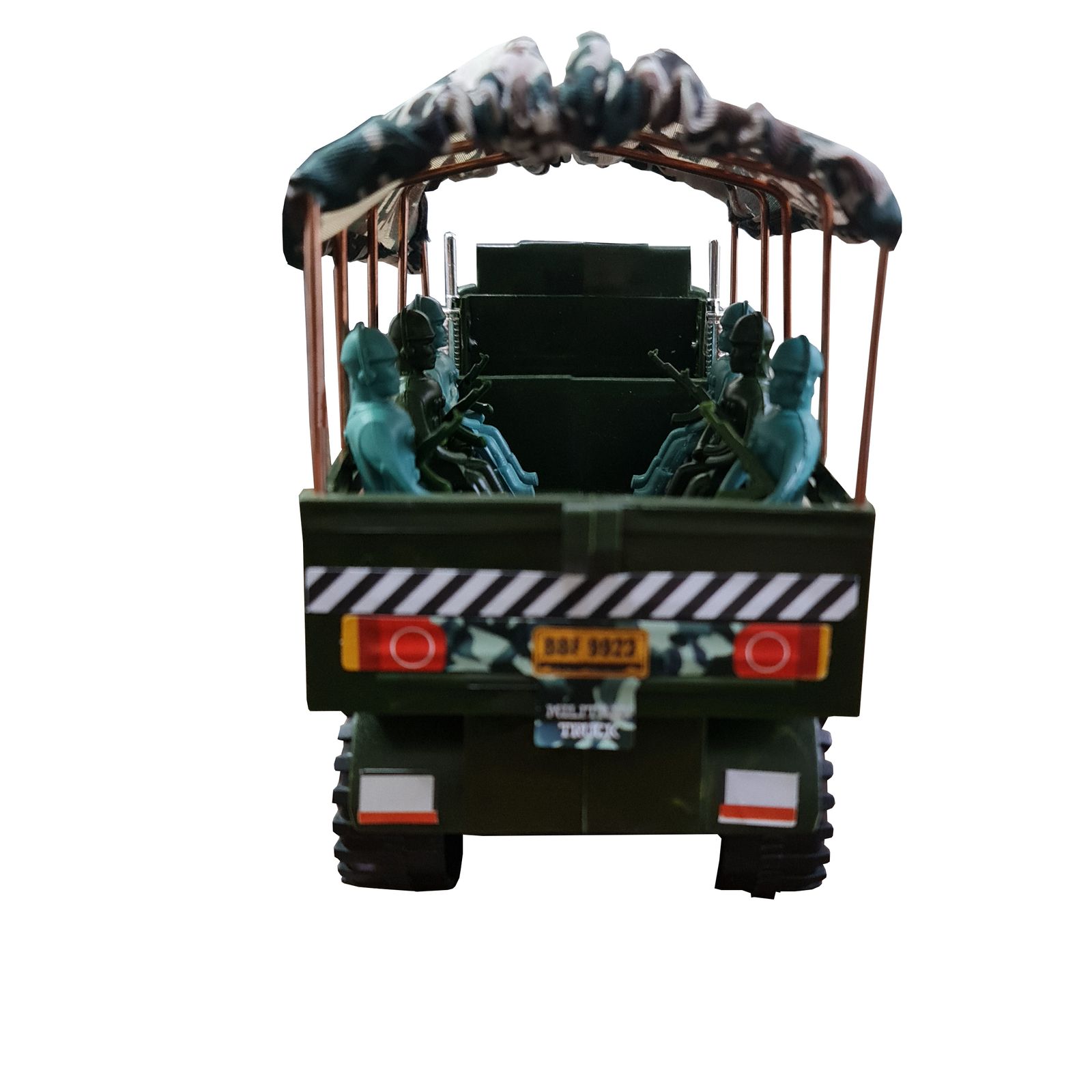 اسباب بازی جنگی مدل کامیون ارتشی حمل سربازان -  - 4
