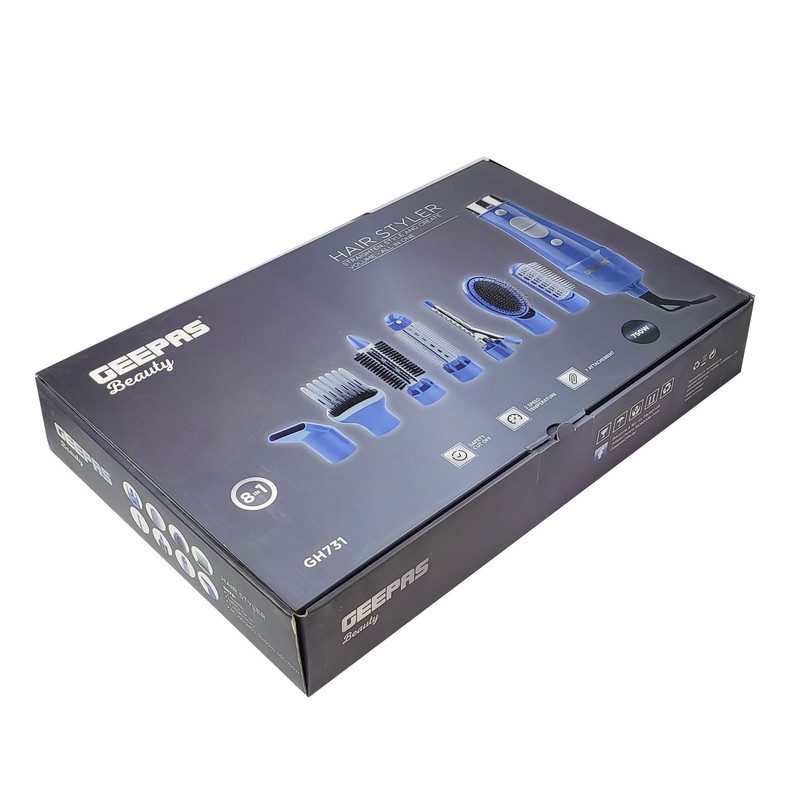 سشوار شانه ای حالت دهنده جی پاس مدل GH731 کد 11