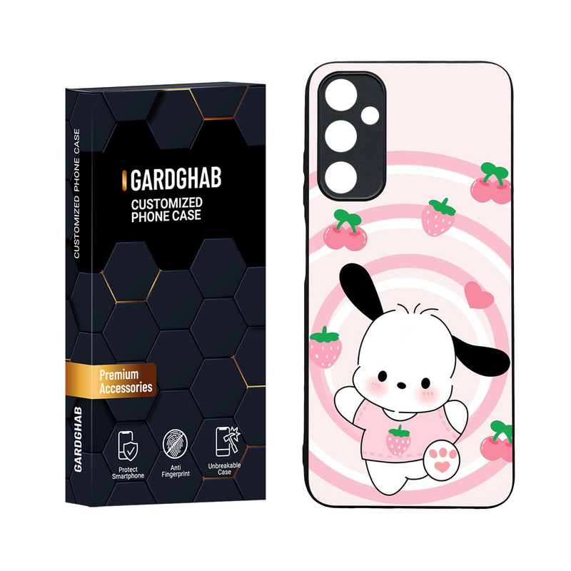 کاور گارد قاب مدل دورژله ای پشت گلس فانتزی مناسب برای گوشی موبایل سامسونگ Galaxy A05s