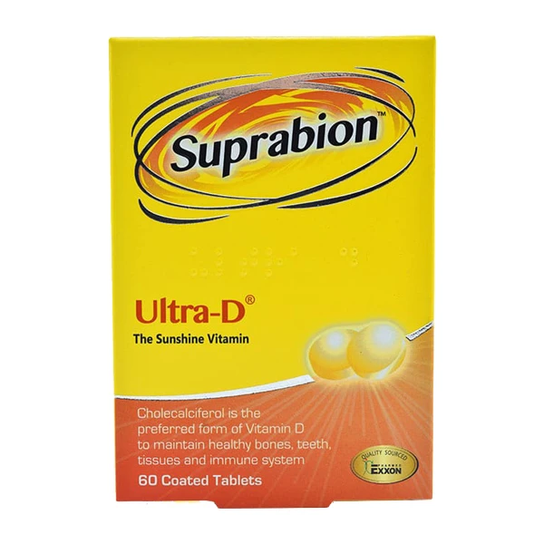 عکس شماره 2 : قرص اولترا-د سوپرابیون بسته 60 عددی