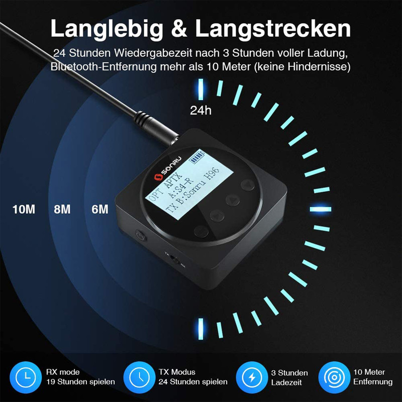 گیرنده فرستنده بلوتوثی تصویر سونرو کد 1119