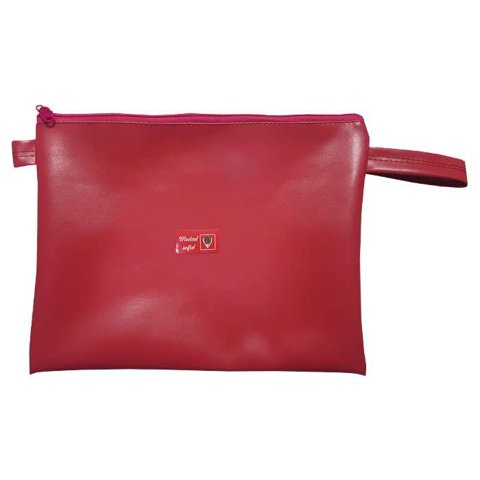 پوشه مداد سفید مدل EUR-A5 زیپ دار