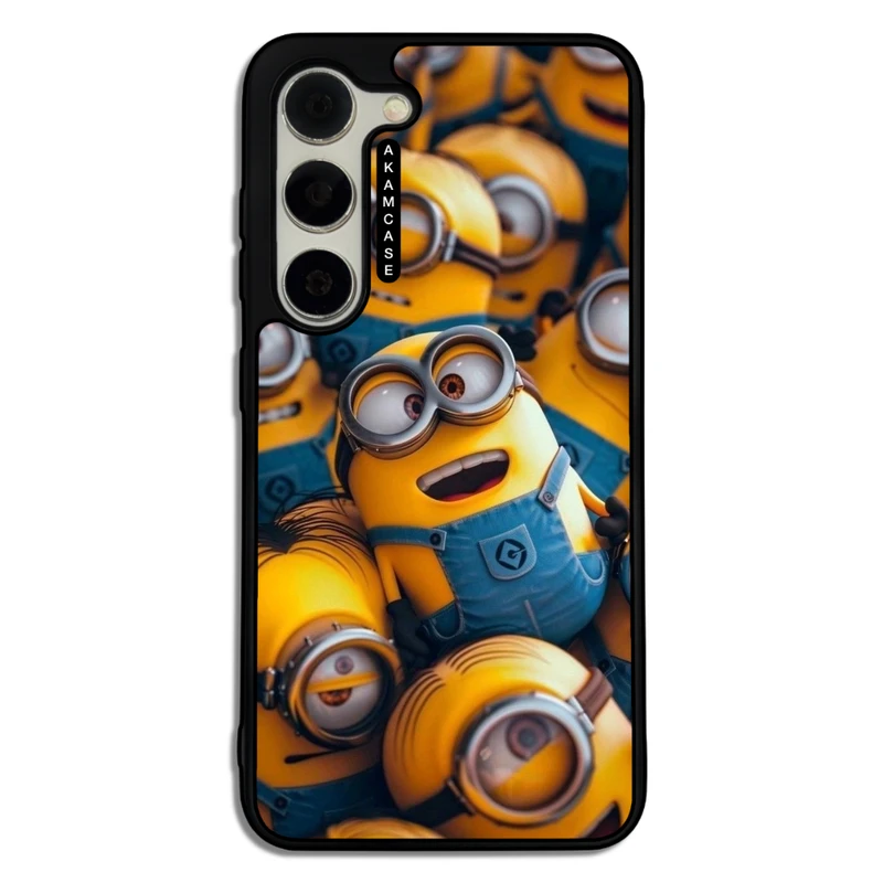 کاور آکام مدل AMC-WSGS23-MINIONS1 مناسب برای گوشی موبایل سامسونگ Galaxy S23