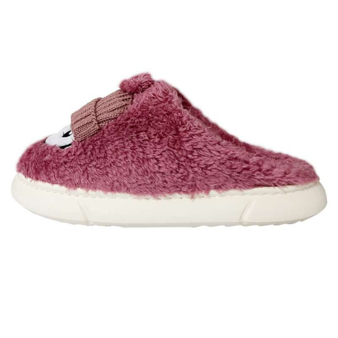 دمپایی حوله ای مدل پولیشی عروسکی