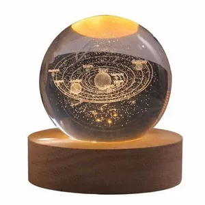 گوی چراغ‌دار مدل منظومه شمسی کد 3423