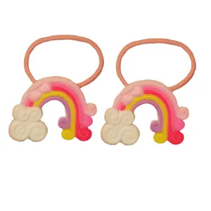 کش مو دخترانه مدل رنگین کمان