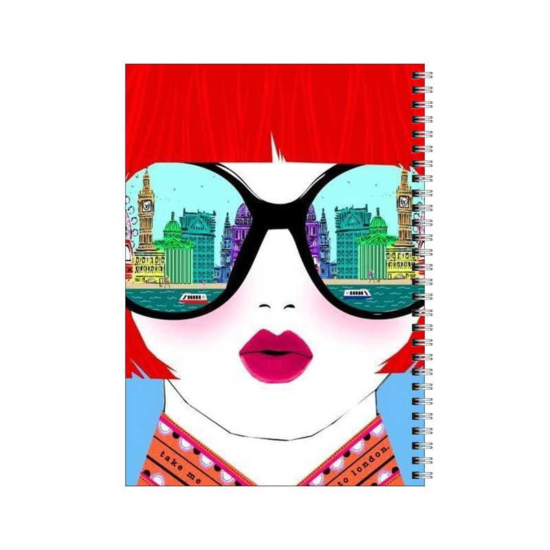 دفتر مشق 80 برگ بامبیلیپ طرح دخترانه فانتزی کد 1811069