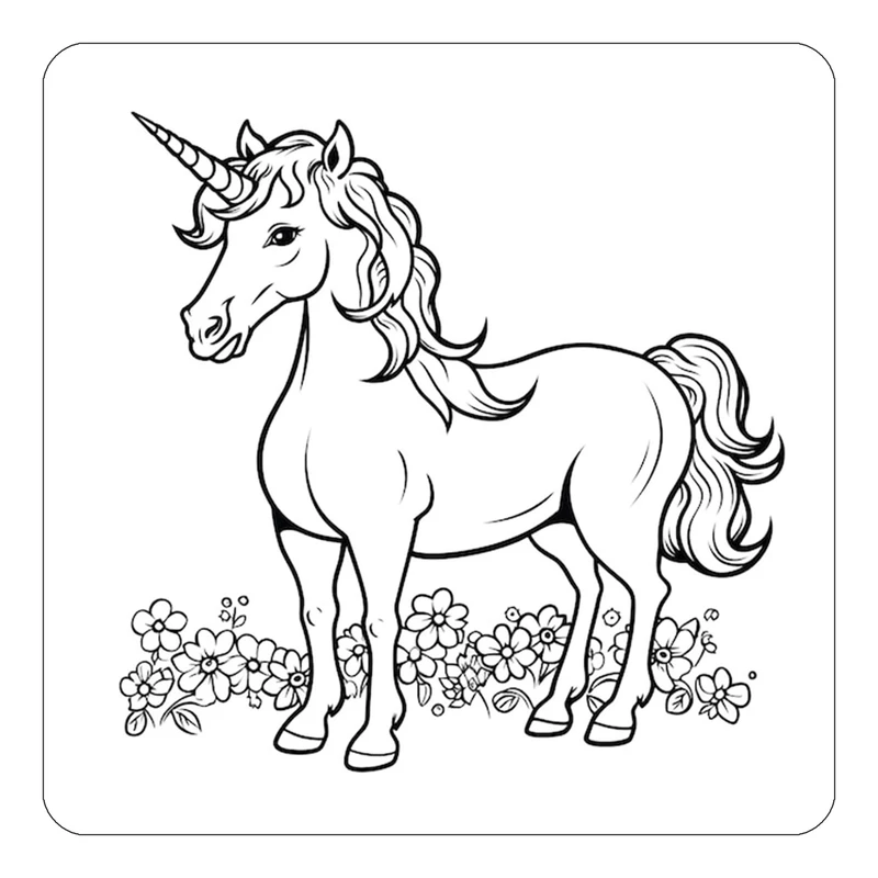 مگنت کاکتی طرح اسب تک شاخ و یونیکورن مدل mp30283