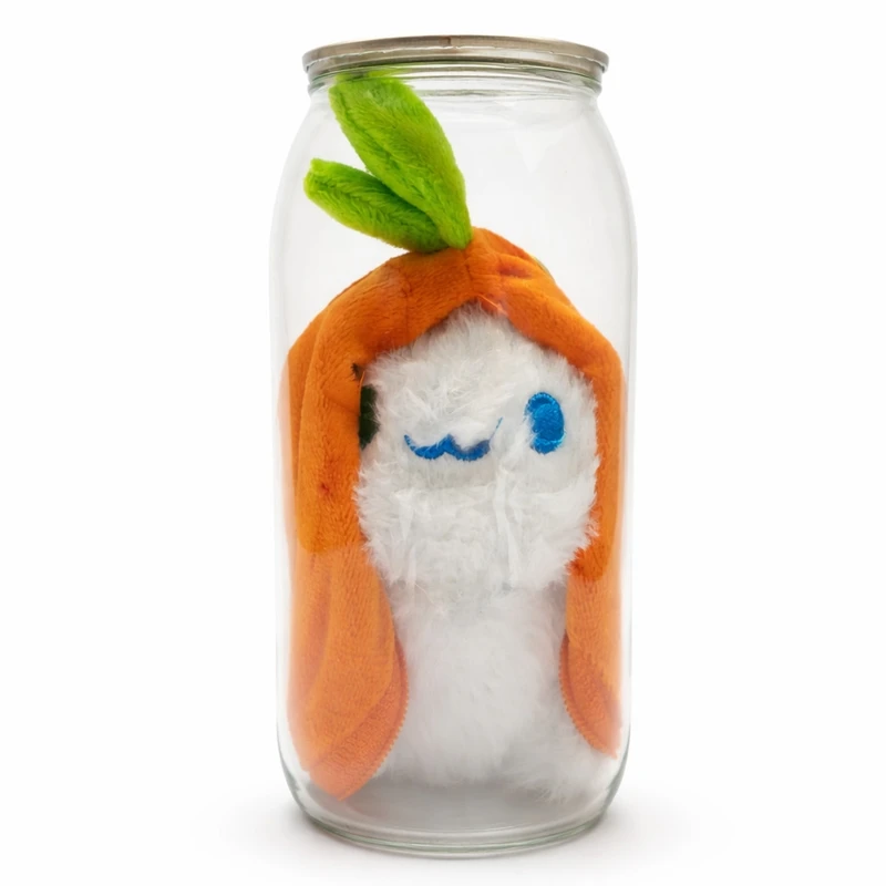 آویز عروسکی مدل خرگوش سورپرایزی 