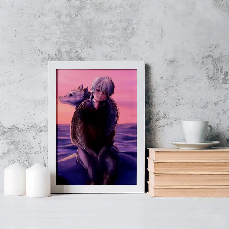 تابلو خندالو مدل فوشی انیمه به تو ای ابدی کد 15691