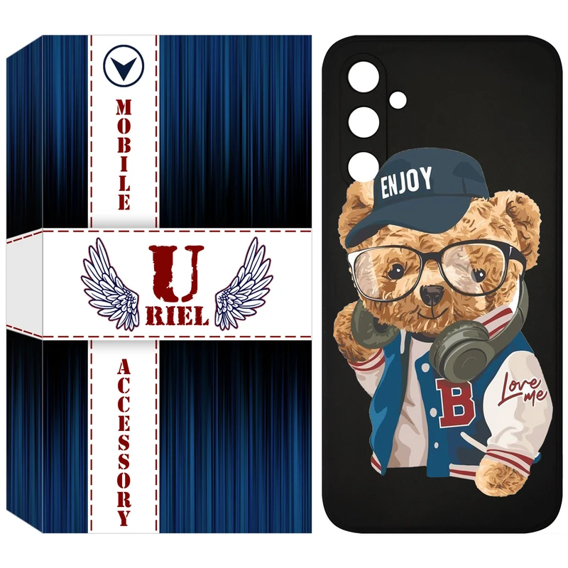 کاور یوریل مدل KSH کد 35 طرح تدی مناسب برای گوشی موبایل سامسونگ Galaxy A54