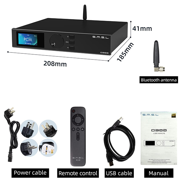 آمپلی فایر اس ام اس ال مدل D300
