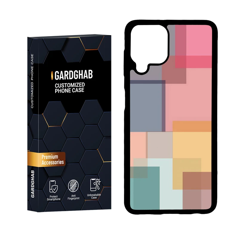 کاور گارد قاب مدل پشت گلس ساده مناسب برای گوشی موبایل سامسونگ Galaxy A22 4G