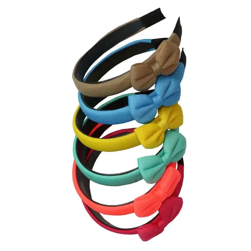 تل مو دخترانه مدل پاپیونی مجموعه 6 عددی