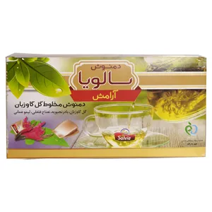دمنوش مخلوط گل گاوزبان آرامش - 100گرم بسته 20 عددی