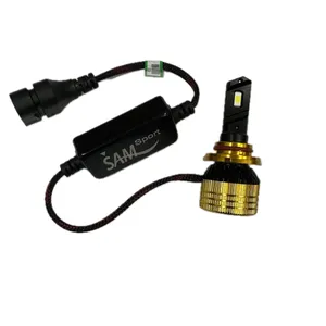 هدلایت خودرو سام مدل SUPER GOLD کد H7 بسته دو عددی
