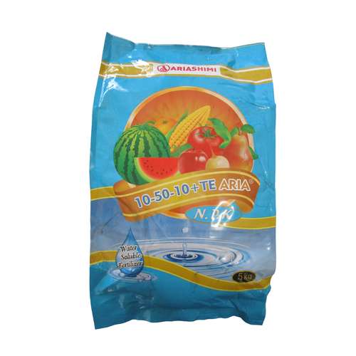 کود فسفر بالا آریاشیمی  مدل TE+10-50-10 وزن 5 کیلوگرم