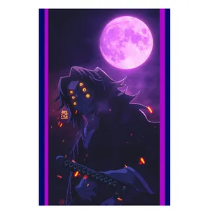 پوستر مدل کوکوشیبو Kokushibo طرح انیمه شیطان کش demon slayer کد 842