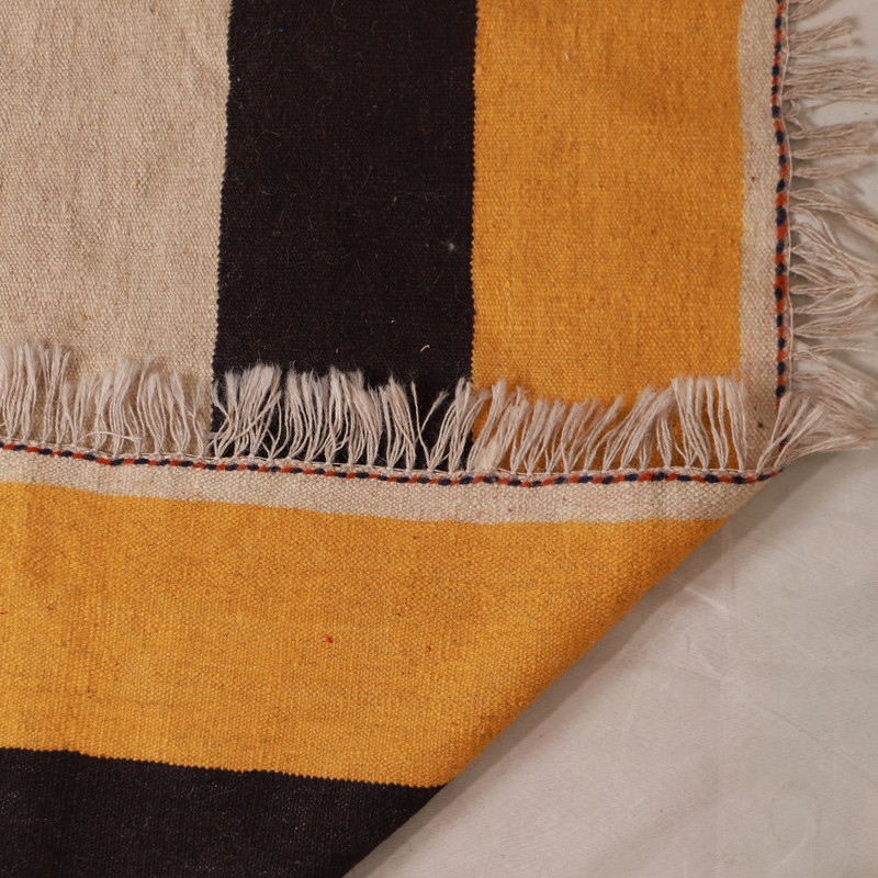 گلیم دستبافت مدل دکوراتیو کد 410644