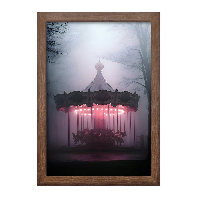 تابلو خندالو طرح شهربازی مرموز کد F8904