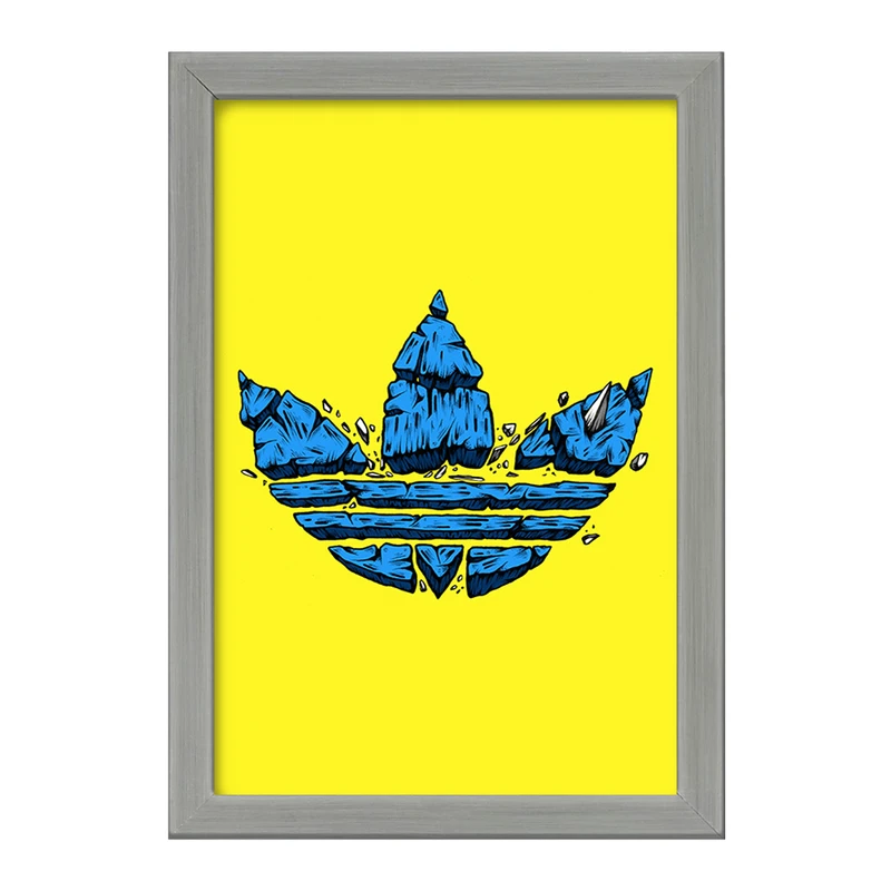 تابلو خندالو طرح آدیداس (Adidas) کد 36956