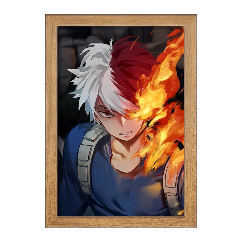 تابلو خندالو مدل شوتو انیمه آکادمی قهرمان من  کد 16129