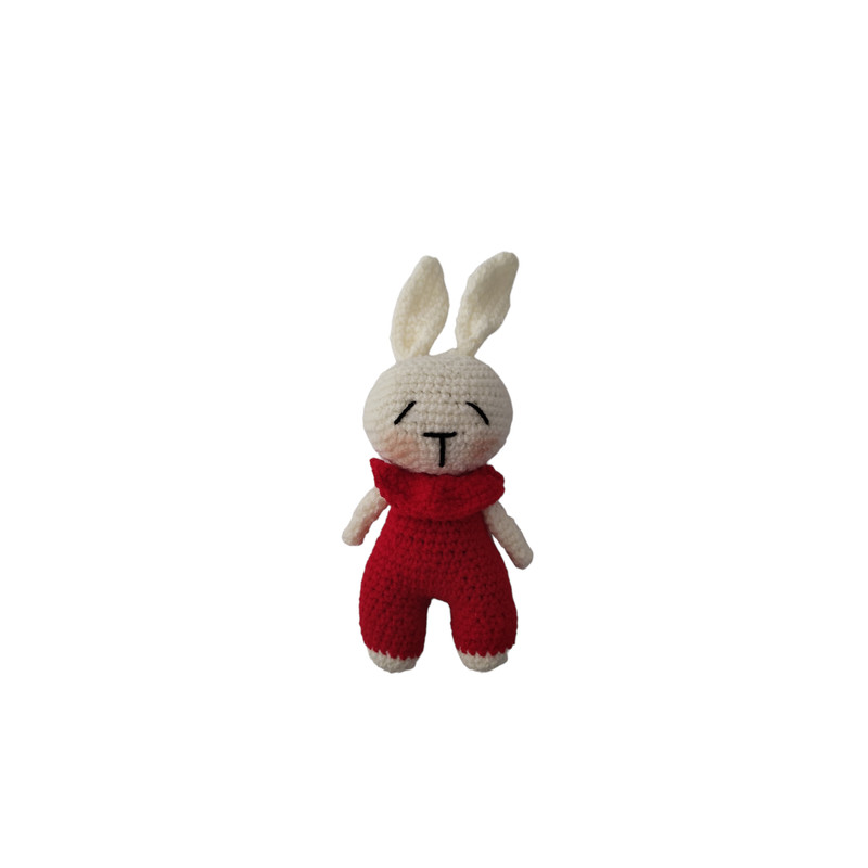 عروسک بافتنی طرح خرگوش کد hp66
