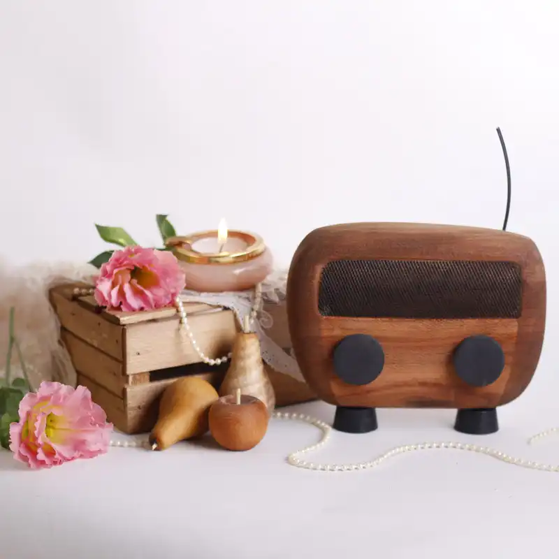 مجسمه چوبی کارکیا طرح رادیو کد W23