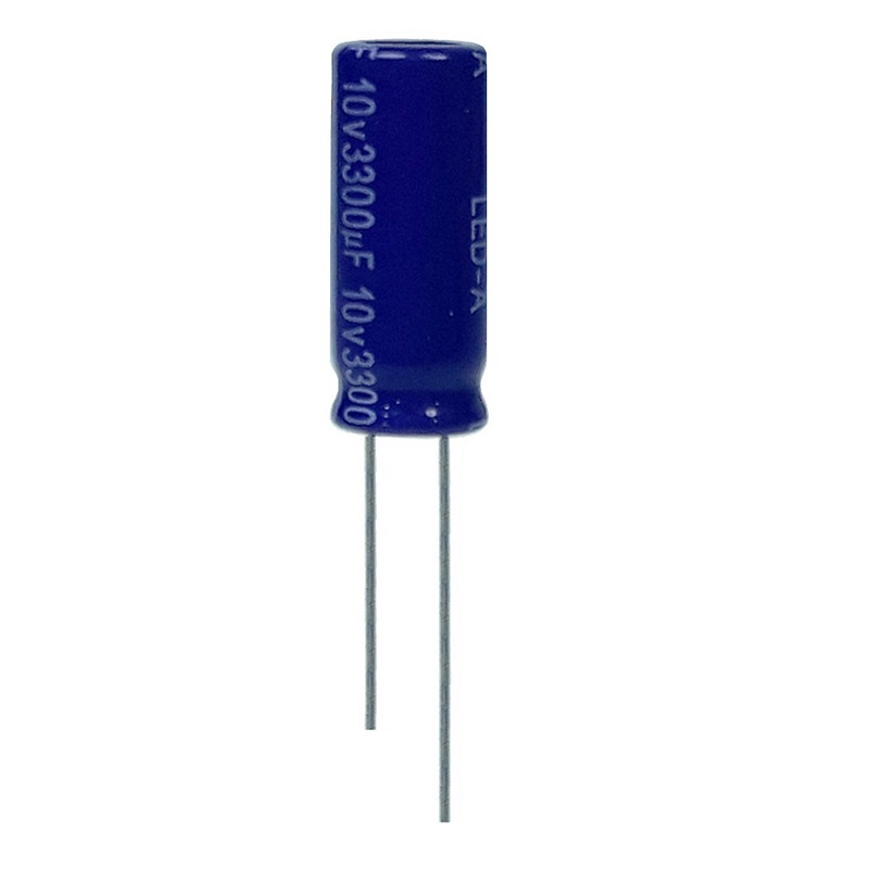 خازن الکترولیت 3300 میکروفاراد 10 ولت آکسبوم مدل TEC-33210 بسته 4 عددی