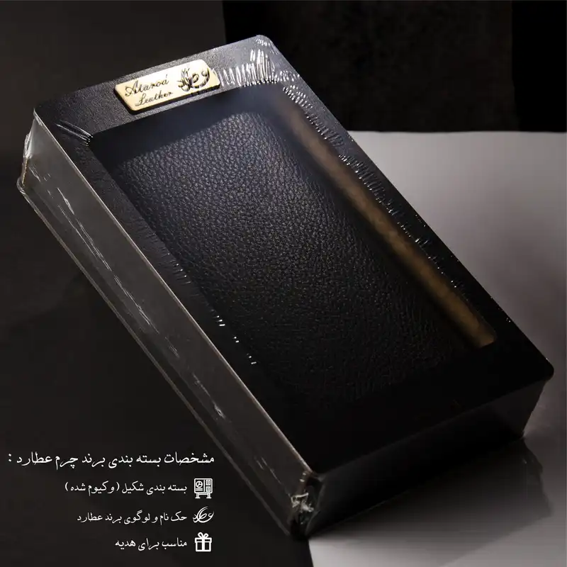 کیف دستی چرم عطارد مدل K09