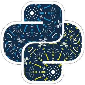 استیکر مدل Python Mandala - Snakes version