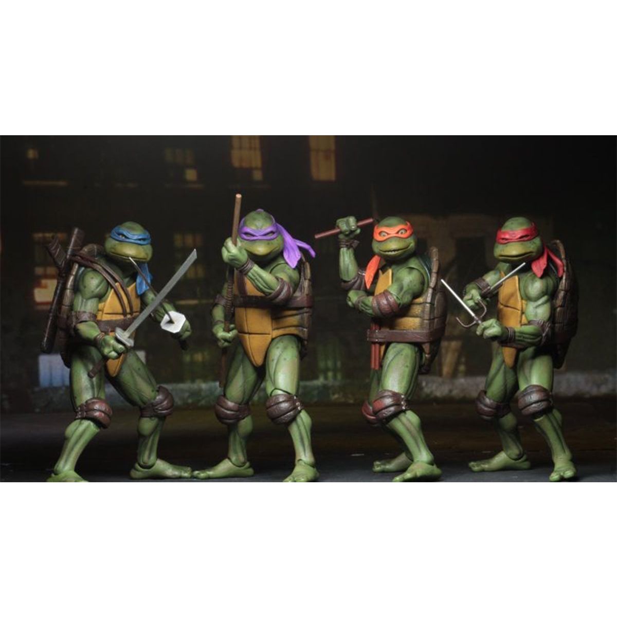 اکشن فیگور نکا مدل لاکپشت های نینجا طرح Turtle Ninja مجموعه 4 عددی -  - 13