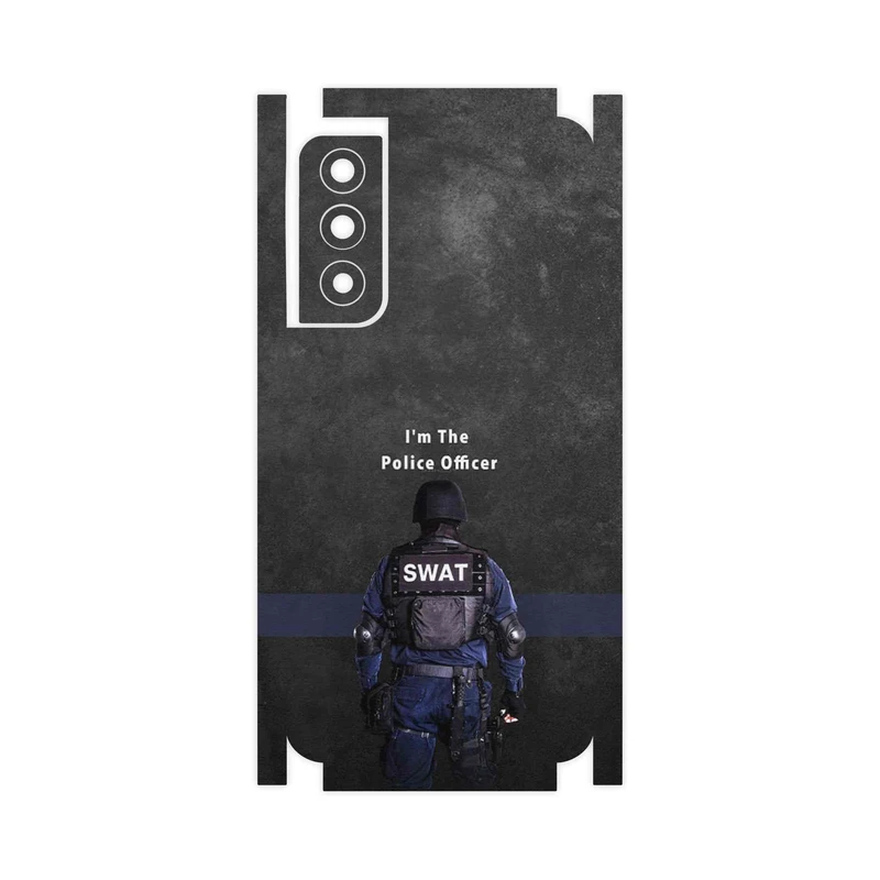 برچسب پوششی ماهوت مدل Police Officer-FullSkin مناسب برای گوشی موبایل سامسونگ Galaxy S21 FE 5G