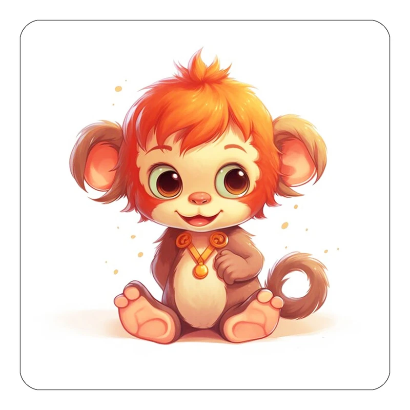 مگنت کاکتی طرح حیوانات کارتونی مدل mp28203