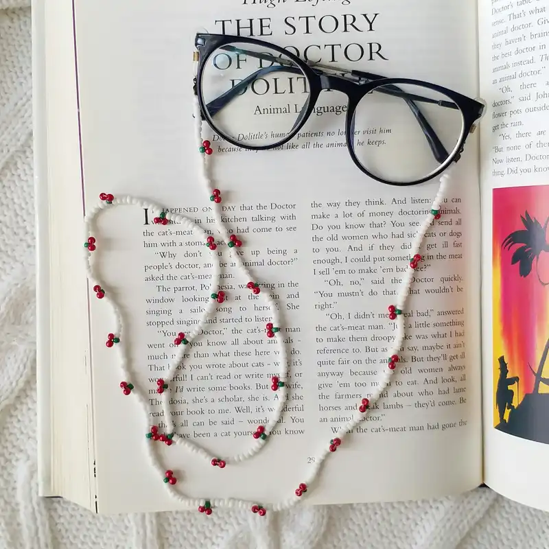 بند عینک مدل آلبالو گیلاس BE124