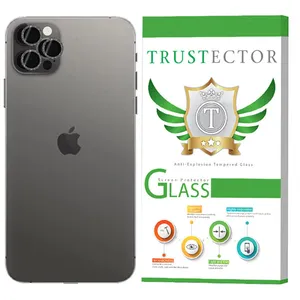 محافظ لنز دوربین تراستکتور مدل SWAROVSKI مناسب برای گوشی موبایل اپل Iphone 12 Pro Max