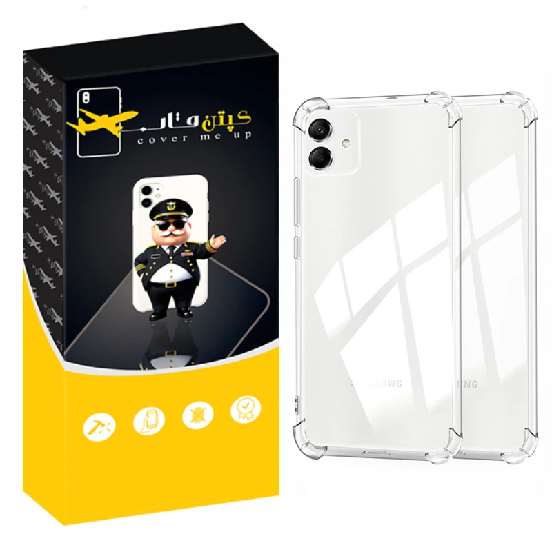 کاور کپتن قاب مدل Crystal مناسب برای گوشی موبایل سامسونگ Galaxy A04e