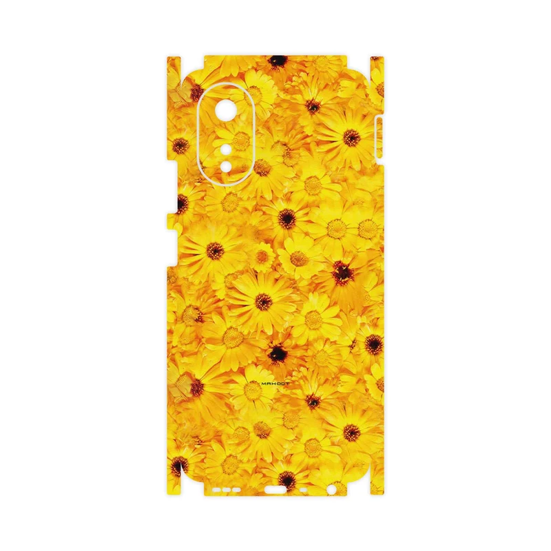 برچسب پوششی ماهوت مدل Yellow_Flower-FullSkin مناسب برای گوشی موبایل اپو A38
