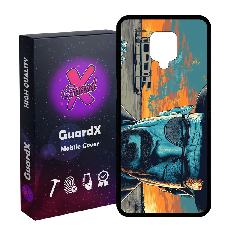 کاور گارد ایکس طرح Breaking Bad مدل 11079 مناسب برای گوشی موبایل شیائومی Redmi Note9 Pro/Note 9 Pro Max/Redmi Note 9S/MI Poco M2 Pro