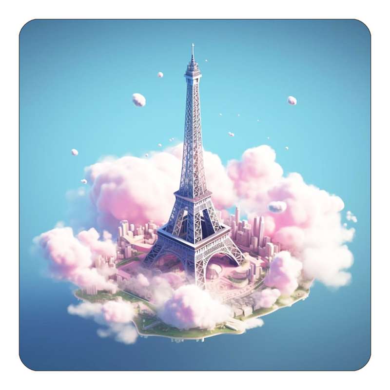 مگنت کاکتی طرح پاریس Paris مدل mp55248
