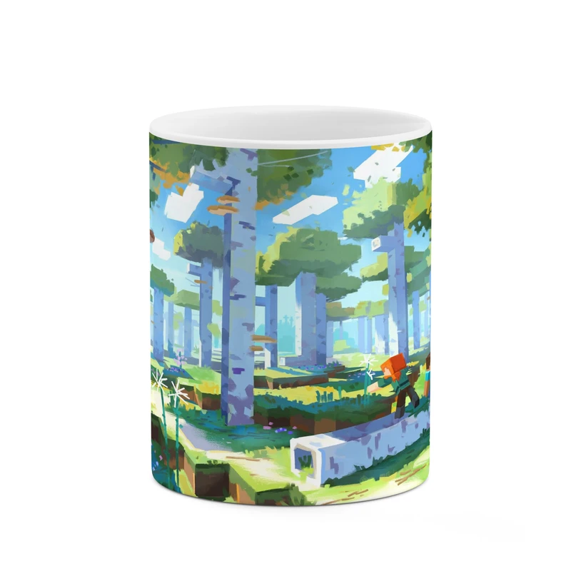 ماگ کاکتی طرح ماینکرافت minecraft مدل mgh41392