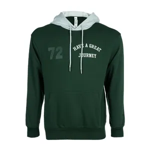 هودی مردانه جین وست مدل 001 کد 202546 رنگ سبز