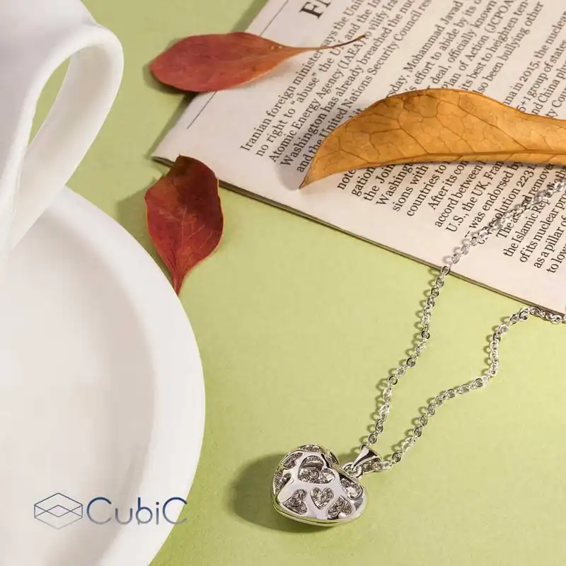 گردنبند زنانه کوبیک مدل QN-371123